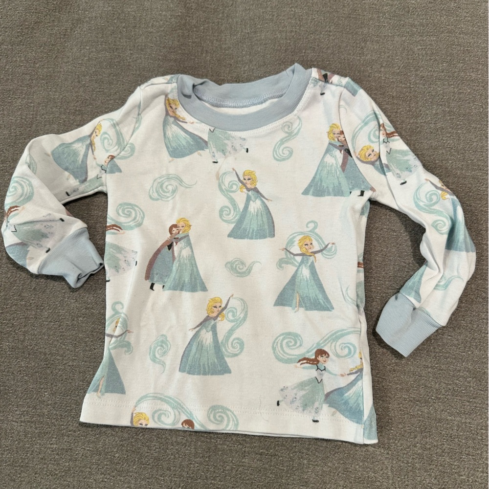 Pottery Barn Kids Frozen Long Sleeve Pajama Set